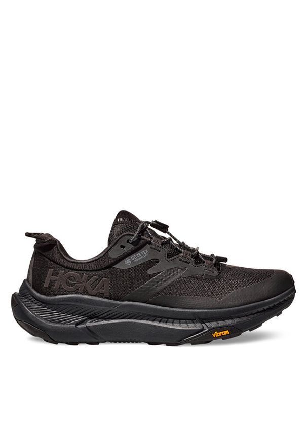 HOKA - Hoka Buty do biegania Transport GTX GORE-TEX 1133958 Czarny. Kolor: czarny. Materiał: materiał. Technologia: Gore-Tex