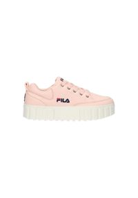 Buty do chodzenia damskie Fila Sandblast C trampki. Kolor: różowy. Sport: turystyka piesza