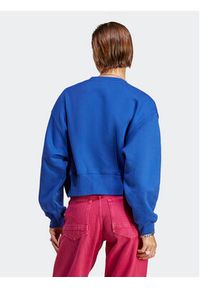 Adidas - adidas Bluza Adicolor Essentials Crew Sweatshirt IA6501 Niebieski Relaxed Fit. Kolor: niebieski. Materiał: bawełna #7