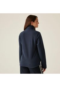 Regatta - Damski lekki mikropolar z pełnym zamkiem błyskawicznym. Kolor: niebieski. Materiał: polar. Sport: turystyka piesza #2