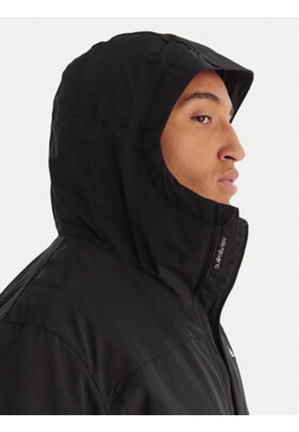 Quiksilver Kurtka przejściowa Overcast 3K EQYJK04202 Czarny Regular Fit. Kolor: czarny. Materiał: syntetyk