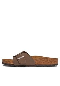 Birkenstock Klapki Catalina 1026510 Brązowy. Kolor: brązowy. Materiał: skóra