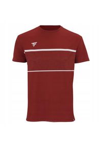 TECNIFIBRE - Koszulka T-shirt tenisowa dziecięca Tecnifibre Team Tech Tee. Kolor: czerwony, biały, wielokolorowy. Sport: tenis