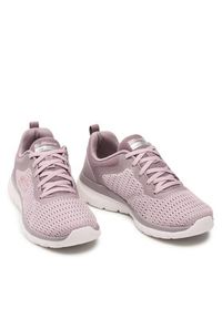 skechers - Skechers Sneakersy Quick Path 12607/LAV Różowy. Kolor: różowy. Materiał: materiał #2