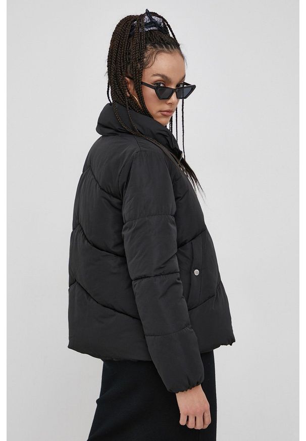 Haily's - Kurtka. Okazja: na co dzień. Kolor: czarny. Styl: casual