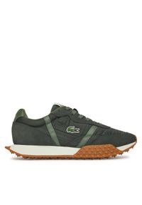 Lacoste Sneakersy L-Spin Evo 7-49SMA0104 Khaki. Kolor: brązowy. Materiał: materiał