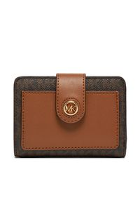 Mały Portfel Damski MICHAEL Michael Kors. Kolor: brązowy