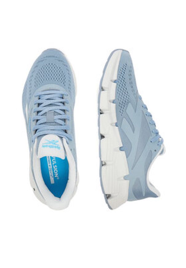 Reebok Buty do biegania EO-ZIG DYNAMICA 6 100225494 Niebieski. Kolor: niebieski. Materiał: materiał