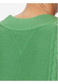 Tommy Jeans Sweter DW0DW15855 Zielony Regular Fit. Kolor: zielony. Materiał: syntetyk #5