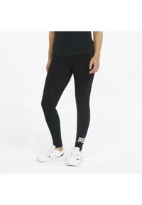 Legginsy Puma ESS Metallic, Kobiety. Kolor: szary, czarny, wielokolorowy. Materiał: materiał, bawełna. Sport: joga i pilates #2