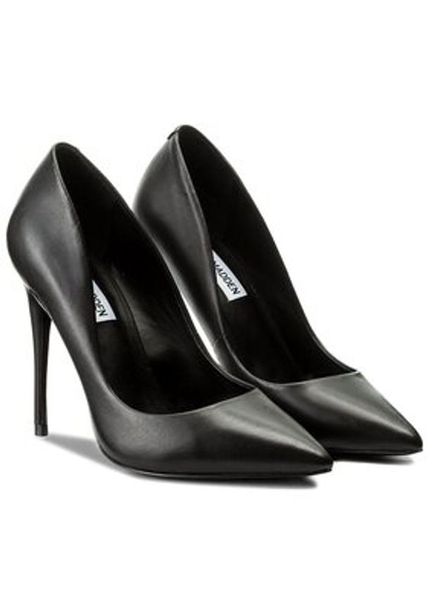 Steve Madden Szpilki Daisie Pump 91000743-10001-01001 Czarny. Kolor: czarny. Materiał: skóra. Obcas: na szpilce