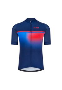KEADA SPORTS - Męska koszulka kolarska z krótkim rękawem – Jekyll Two. Kolor: czerwony, niebieski, wielokolorowy. Długość rękawa: krótki rękaw. Długość: krótkie. Sport: kolarstwo #1