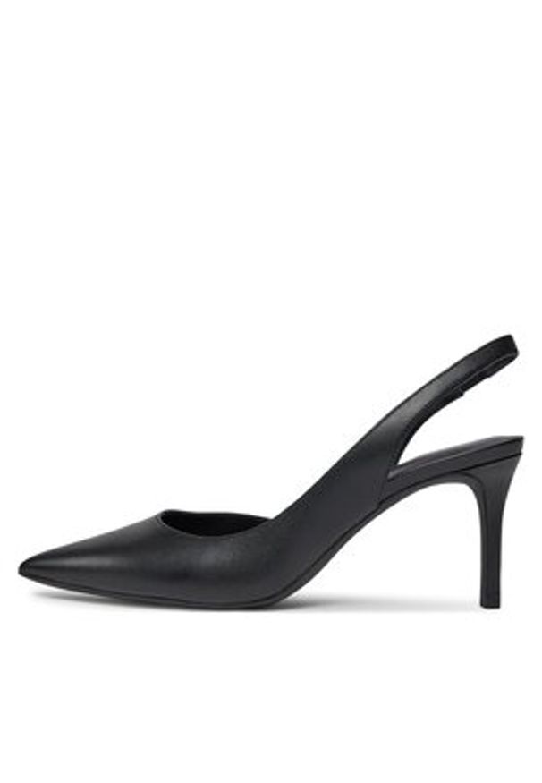 MICHAEL Michael Kors Szpilki Alina Flex Sling Pump 40R4HNMP1L Czarny. Kolor: czarny. Materiał: skóra. Obcas: na szpilce
