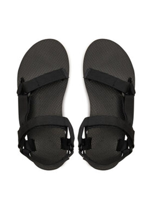 Teva Sandały Flatform Universal 1008844 Czarny. Kolor: czarny. Materiał: materiał