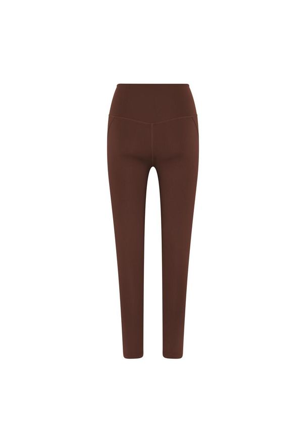 GIRLFRIEND COLLECTIVE - Damskie Legginsy Kompresyjne Z Wysokim Stanem 7/8. Stan: podwyższony. Kolor: zielony, wielokolorowy, fioletowy, brązowy
