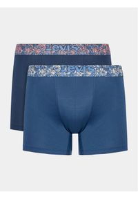 Levi's® Komplet 2 par bokserek 701222906 Niebieski. Kolor: niebieski. Materiał: bawełna #1