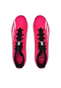 Adidas - adidas Buty do piłki nożnej X Speedportal.4 Flexible Ground Boots GZ2461 Różowy. Kolor: różowy. Materiał: materiał #3