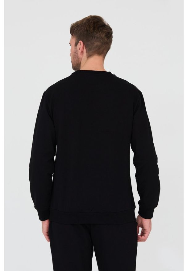 MOSCHINO Czarna męska bluza, Rozmiar M. Kolor: czarny