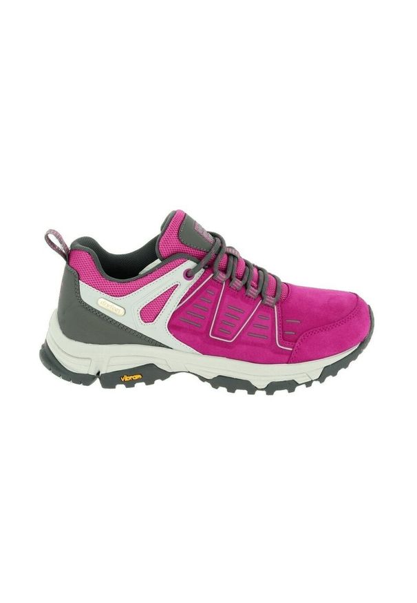 ELEMENTERRE - Buty trekkingowe damskie vibram Élémenterre Abbots. Kolor: różowy. Styl: sportowy