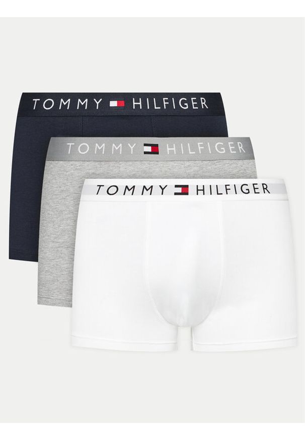 TOMMY HILFIGER - Tommy Hilfiger Komplet 3 par bokserek UM0UM03181 Kolorowy. Materiał: bawełna. Wzór: kolorowy