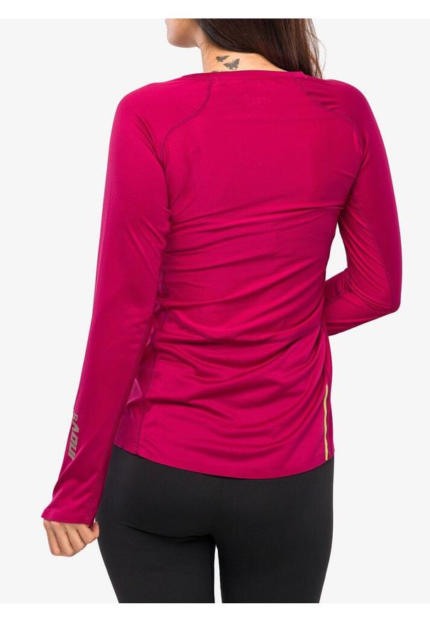 Bluza do biegania damska Inov-8 Base Elite LS. Kolor: różowy