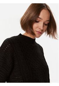 Guess Sweter W3BR37 Z2X40 Czarny Regular Fit. Kolor: czarny. Materiał: syntetyk #4