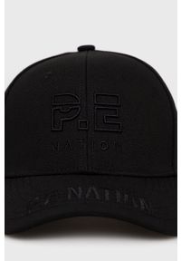 P.E Nation czapka kolor czarny gładka. Kolor: czarny. Wzór: gładki #3
