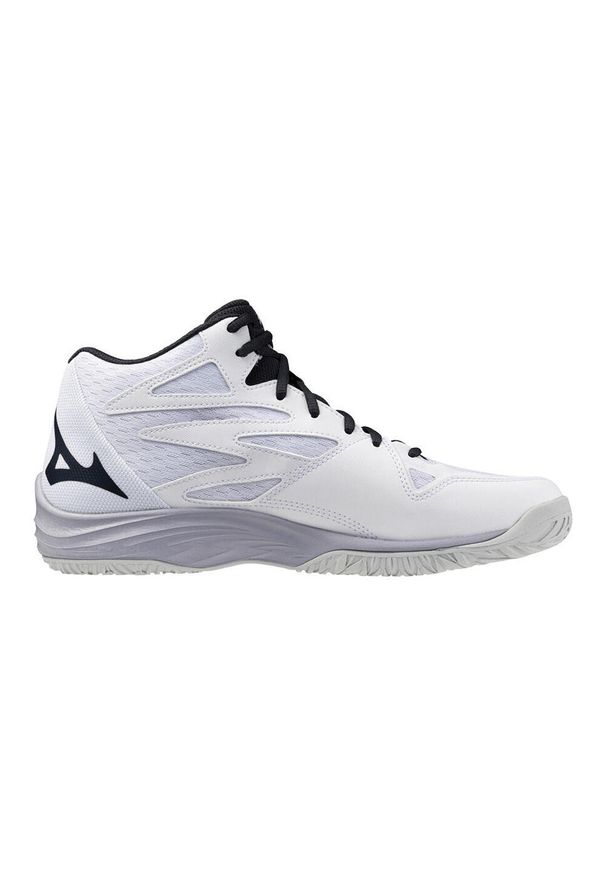 Buty halowe Mizuno Thunder Blade Z Mid. Kolor: biały, czarny, wielokolorowy. Sport: siatkówka