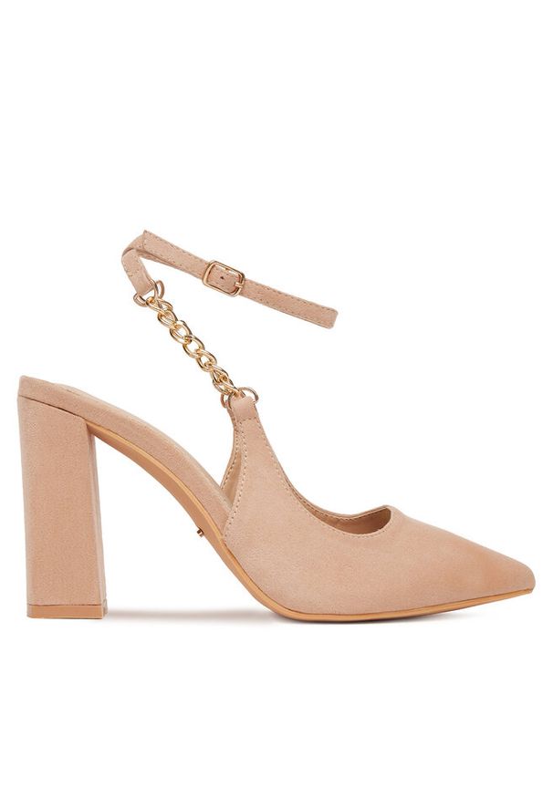 Czółenka DeeZee. Kolor: beżowy