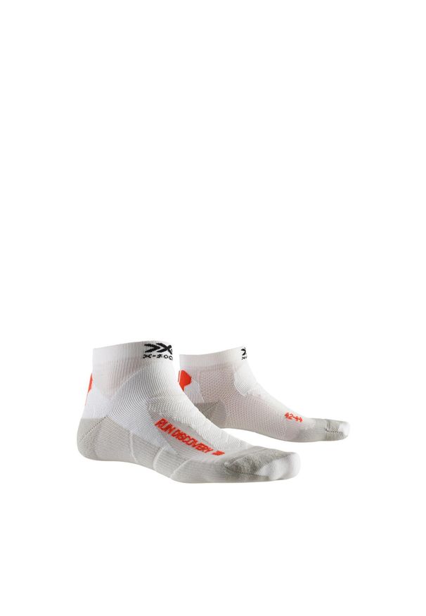 X-Socks - Skarpety biegowe X-SOCKS RUN DISCOVERY 4.0. Kolor: biały. Sport: bieganie