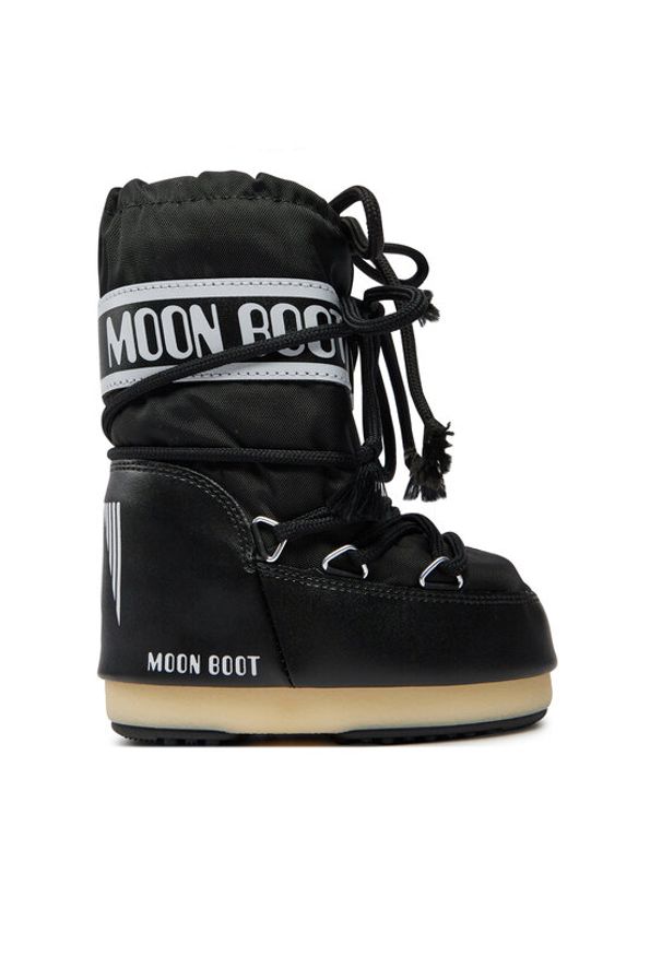 Moon Boot Śniegowce Nylon 14004400001 Czarny. Kolor: czarny. Materiał: materiał