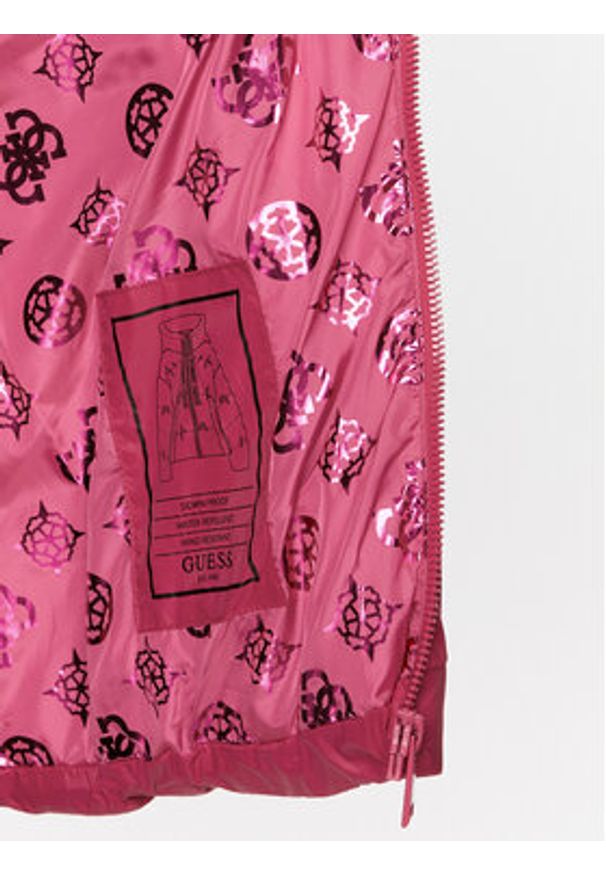 Guess Kurtka zimowa Letizia W3BL21 WG0V0 Czerwony Regular Fit. Kolor: czerwony. Materiał: syntetyk. Sezon: zima