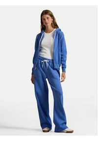 Polo Ralph Lauren Bluza 211971699502 Niebieski Relaxed Fit. Typ kołnierza: polo. Kolor: niebieski. Materiał: bawełna #4