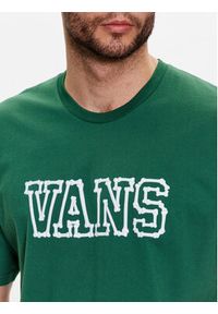 Vans T-Shirt Bones VN00003X Zielony Regular Fit. Kolor: zielony. Materiał: bawełna #4