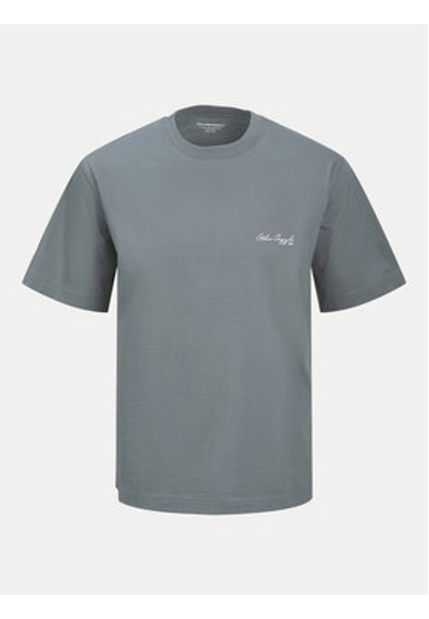 Jack & Jones - Jack&Jones T-Shirt Islington 12273015 Niebieski Loose Fit. Kolor: niebieski. Materiał: bawełna