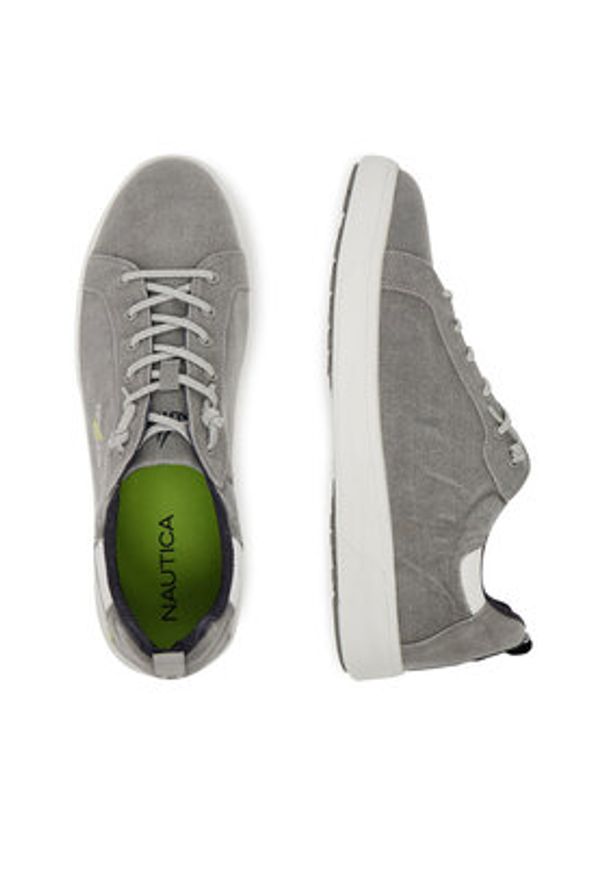 Nautica Sneakersy 24SC079 Szary. Kolor: szary. Materiał: materiał