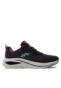 skechers - Skechers Sneakersy Air Meta-Aired Out 150131/BKMT Czarny. Kolor: czarny. Materiał: materiał, mesh #1