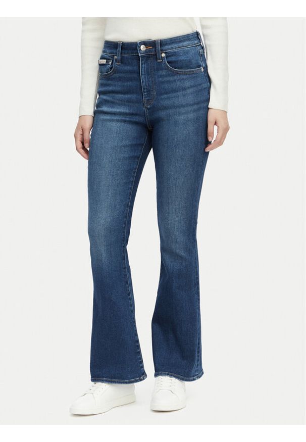 Calvin Klein Jeans Jeansy LV047G917G Niebieski Bootcut Fit. Kolor: niebieski