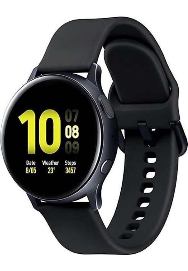 SAMSUNG - Smartwatch Samsung Galaxy Watch Active 2 40mm Czarny (SM-R830NSKADBT). Rodzaj zegarka: smartwatch. Kolor: czarny