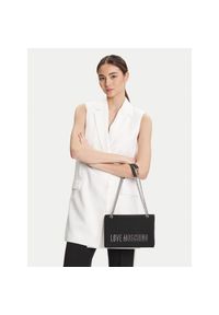 Love Moschino - Torebka LOVE MOSCHINO. Kolor: czarny
