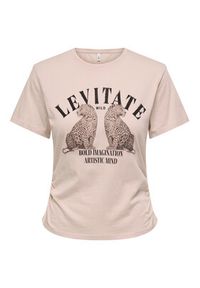 only - ONLY T-Shirt Lucy 15346760 Różowy Regular Fit. Kolor: różowy. Materiał: bawełna #7