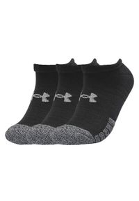 Under Armour - Skarpety Damskie HeatGear NoShow (zestaw 3 Sztuk). Kolor: czarny