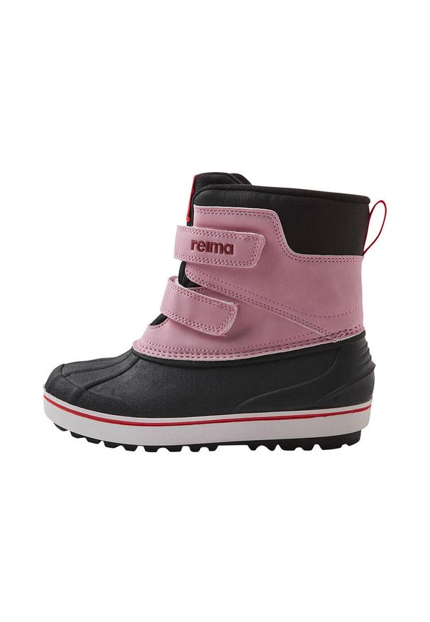 Buty zimowe dla dziecka na rzepy Reima Coconi. Zapięcie: rzepy. Kolor: różowy. Sezon: zima