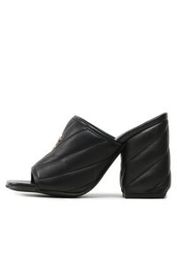 Pinko - PINKO Klapki Martine Sabot Nappa Trapuntata PE 23 BLKS1 100666 A0O0 Czarny. Kolor: czarny. Materiał: skóra #7