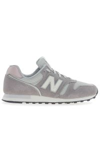 Buty damskie New Balance W3739NJ - szare. Okazja: na co dzień. Kolor: szary. Materiał: zamsz, materiał, skóra, guma, syntetyk. Szerokość cholewki: normalna. Model: New Balance 373 #1