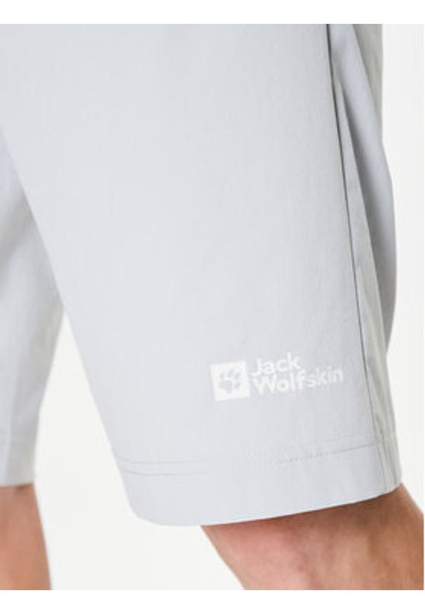 Jack Wolfskin Szorty sportowe Prelight 1508081 Szary Regular Fit. Kolor: szary. Materiał: syntetyk. Styl: sportowy