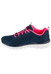skechers - Buty sportowe Sneakersy damskie, Graceful - Get Connected. Kolor: niebieski. Model: Skechers Sport. Sport: turystyka piesza