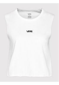 Vans Bluzka Junior V Center VN0A5I7E Biały Regular Fit. Kolor: biały. Materiał: bawełna #5