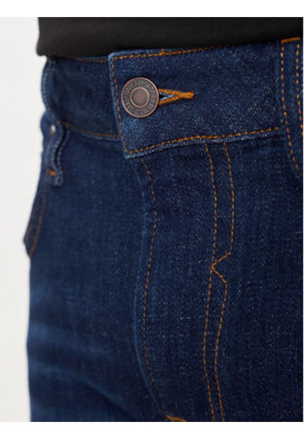 Guess Jeansy M4YA27 D5DG1 Niebieski Super Skinny Fit. Kolor: niebieski