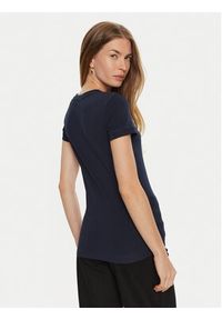 Guess T-Shirt W2YI44 J1314 Niebieski Slim Fit. Kolor: niebieski. Materiał: bawełna #3